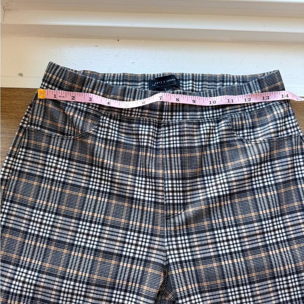 Sanctuary x Anthropologie Women’s Plaid Pants Jeggings Size Small - Picture 5 of 8